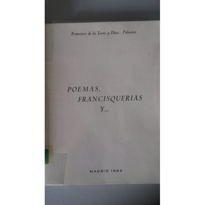 POEMAS, FRANCISQUERIAS Y